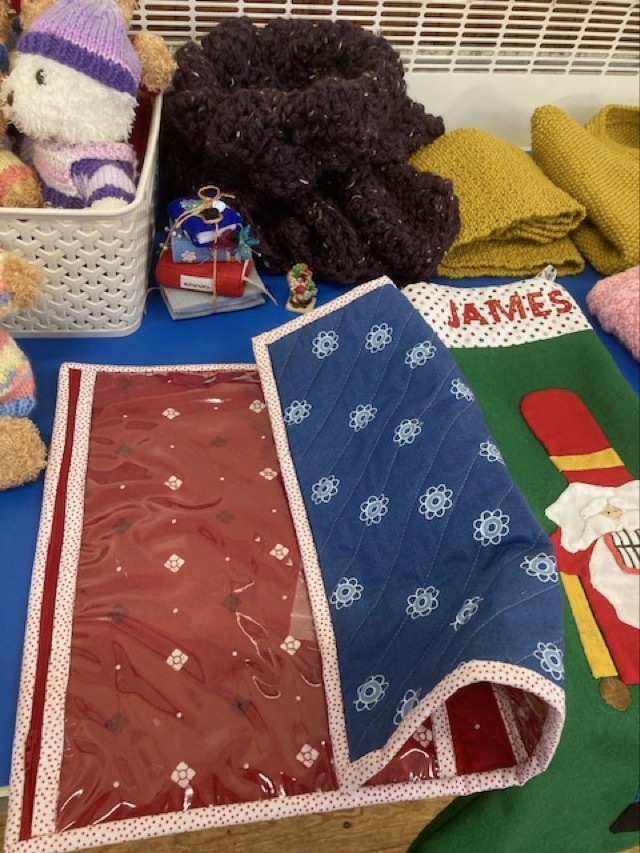 Carry case for quilting projects made by Jackie N